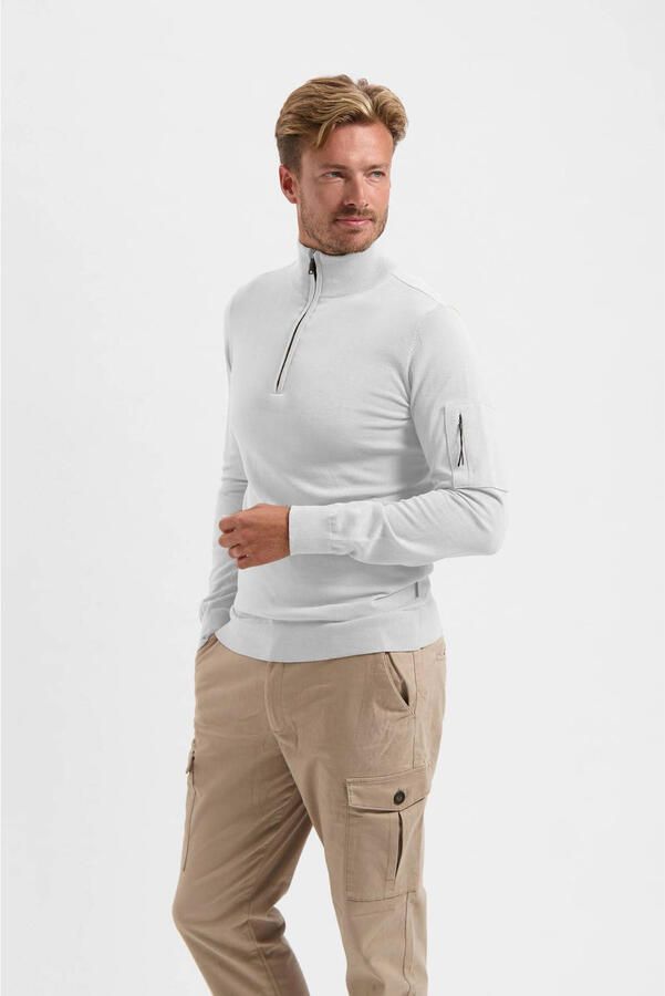 Saint Steve IJsgrijze Stijlvolle Trui Gray Heren - Foto 2