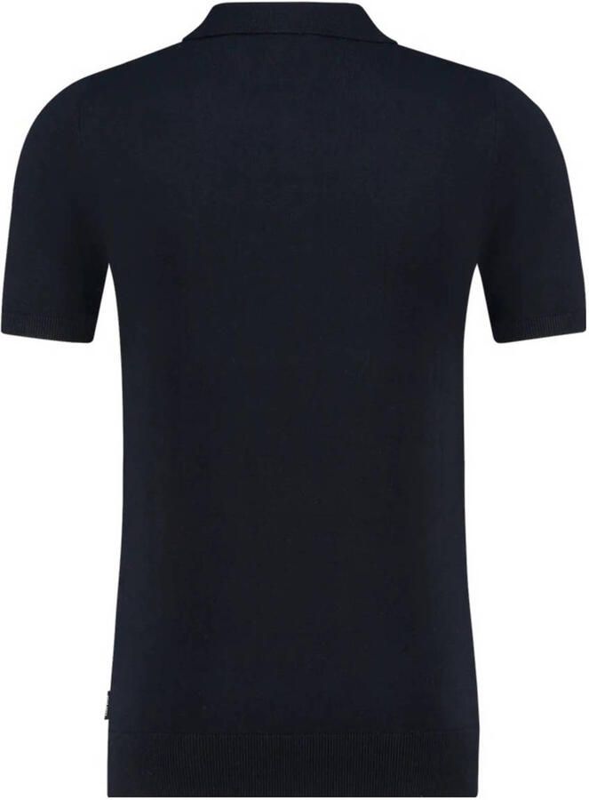 SAINT STEVE Heren Polo's & T-shirts Chris Donkerblauw - Foto 4