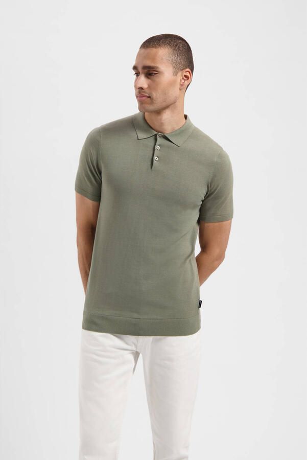 SAINT STEVE Heren Polo's & T-shirts Chris Lichtgrijs - Foto 3