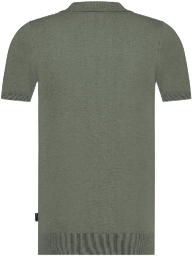 SAINT STEVE Heren Polo's & T-shirts Chris Lichtgrijs - Foto 2