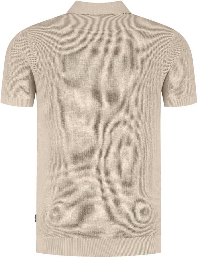 SAINT STEVE Heren Polo's & T-shirts Sietse Beige - Foto 5