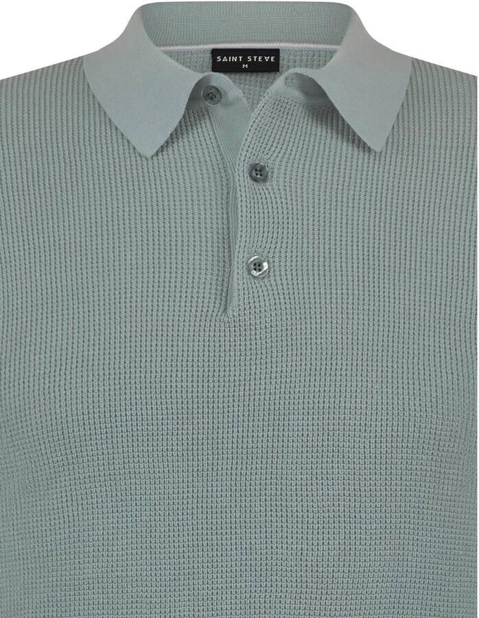SAINT STEVE Heren Polo's & T-shirts Sietse Groen - Foto 6