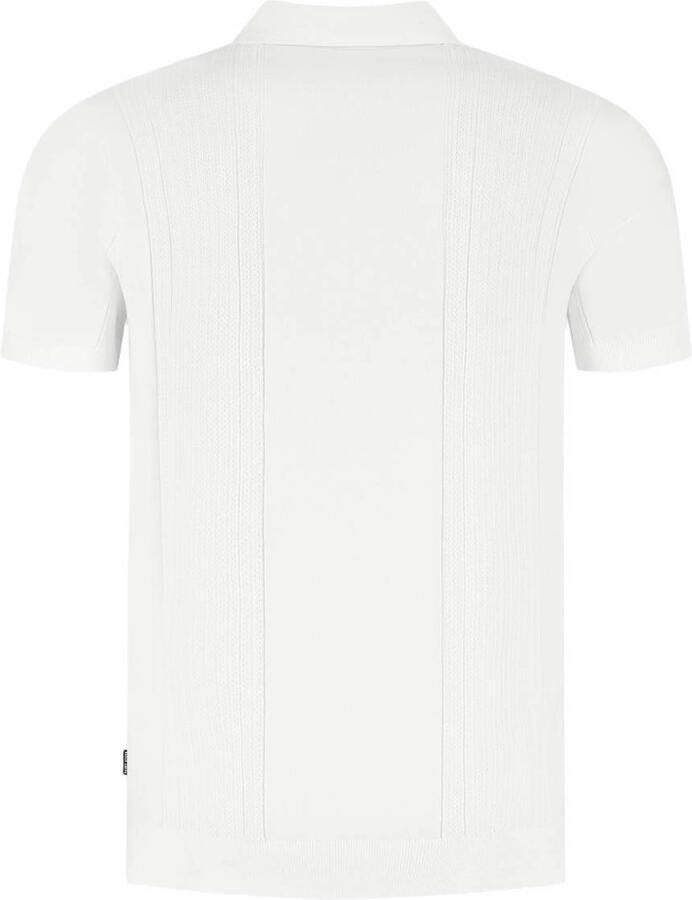 SAINT STEVE Heren Polo's & T-shirts Friederich Wit - Foto 6