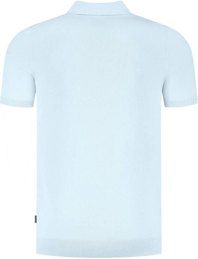 SAINT STEVE Heren Polo's & T-shirts Chris Lichtblauw - Foto 6