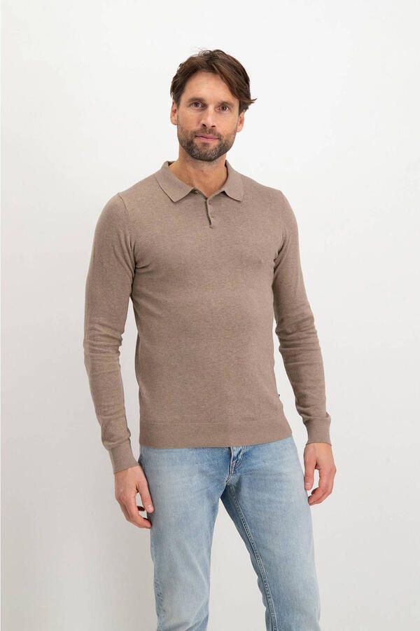 SAINT STEVE Heren Polo's & T-shirts Berend Taupe - Foto 6