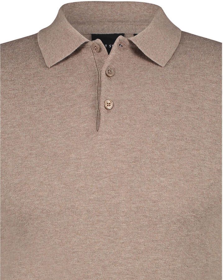 SAINT STEVE Heren Polo's & T-shirts Berend Taupe - Foto 5