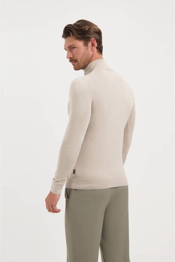 Saint Steve Heren Trui Vest CAS Beige Heren