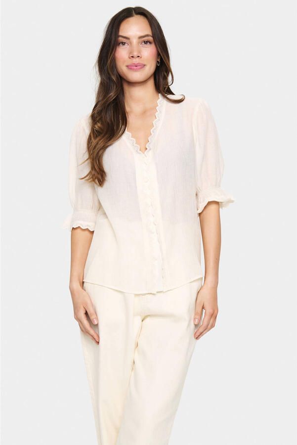 Saint Tropez blouse ecru - Foto 2