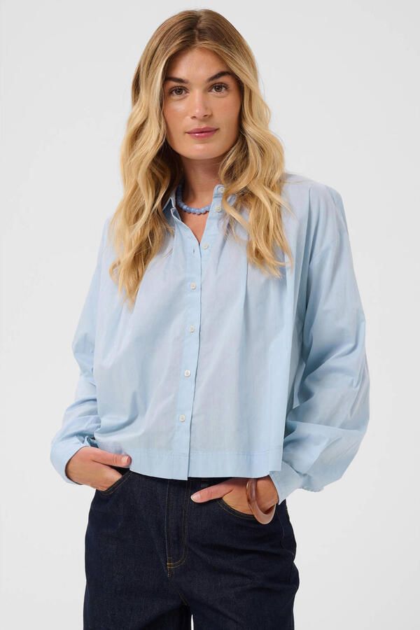 Saint Tropez blouse lichtblauw