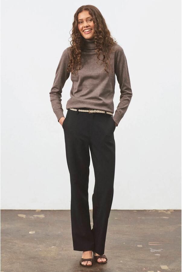 Saint Tropez Coltrui J2046 MilaSZ Rollneck Fijngebreid met viscose classic fit - Foto 2