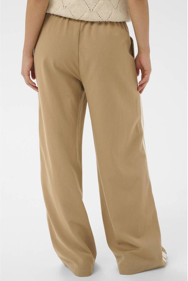 Saint Tropez high waist casual broek beige - Foto 2