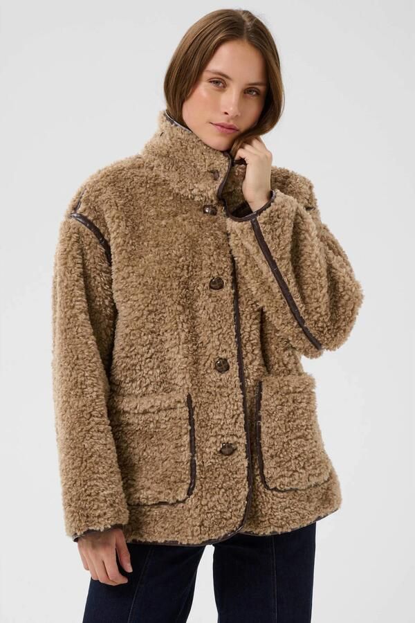 Saint Tropez imitatiebont teddyjas lichtbruin