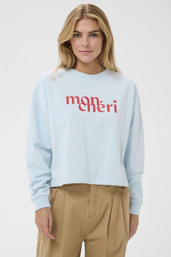 Saint Tropez sweater lichtblauw