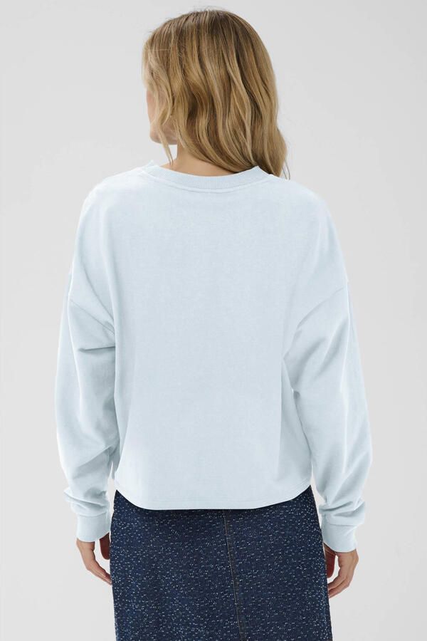 Saint Tropez sweater lichtblauw - Foto 3