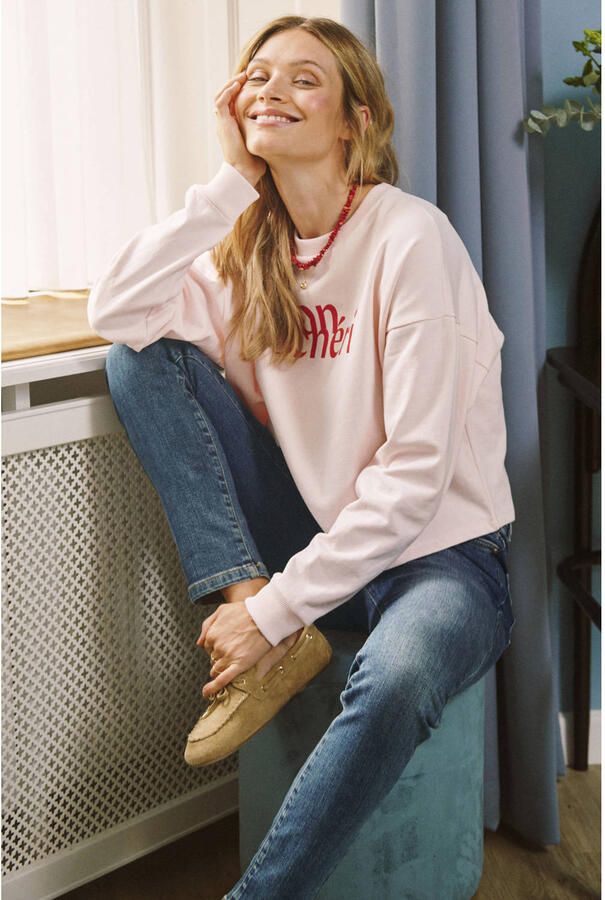 Saint Tropez sweater lichtroze - Foto 2