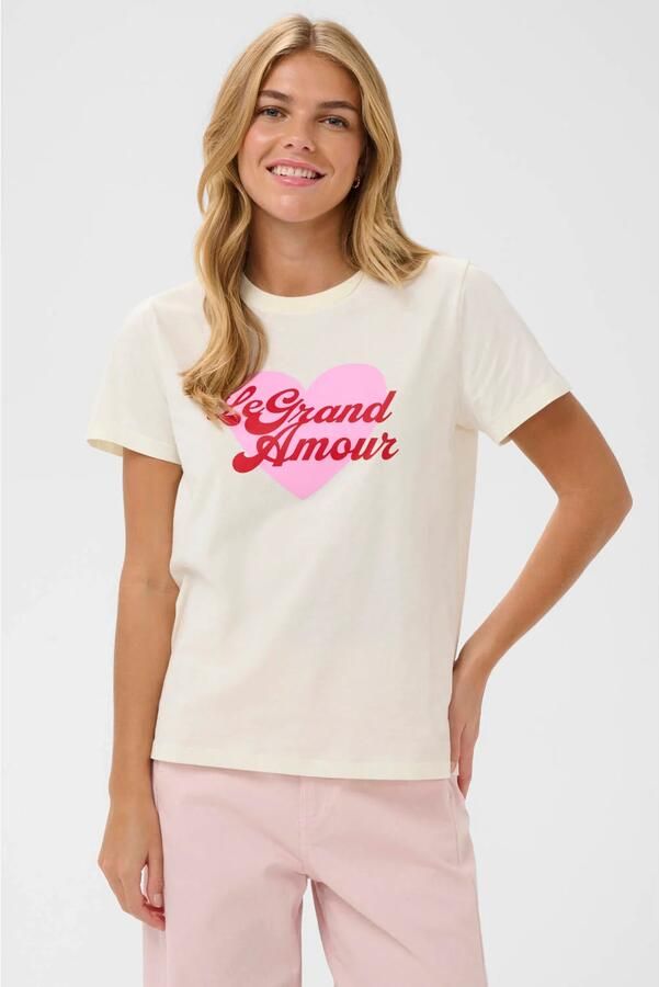 Saint Tropez T-shirt ecru