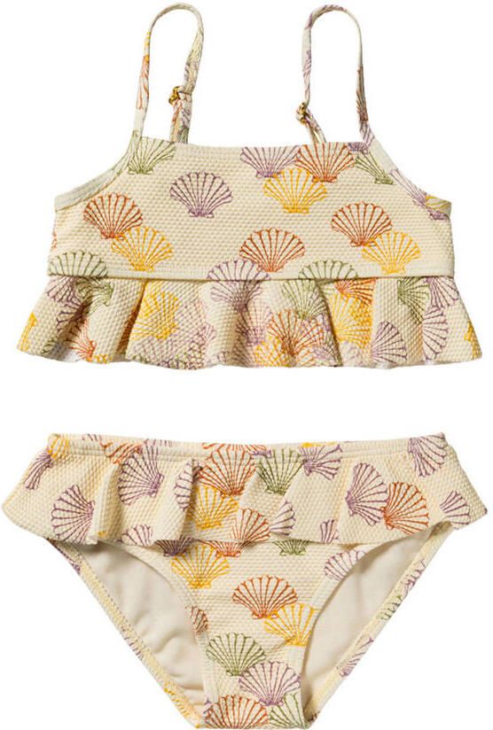 SALTED STORIES Meisjes Zwemkleding Shells Bikini Ecru - Foto 4