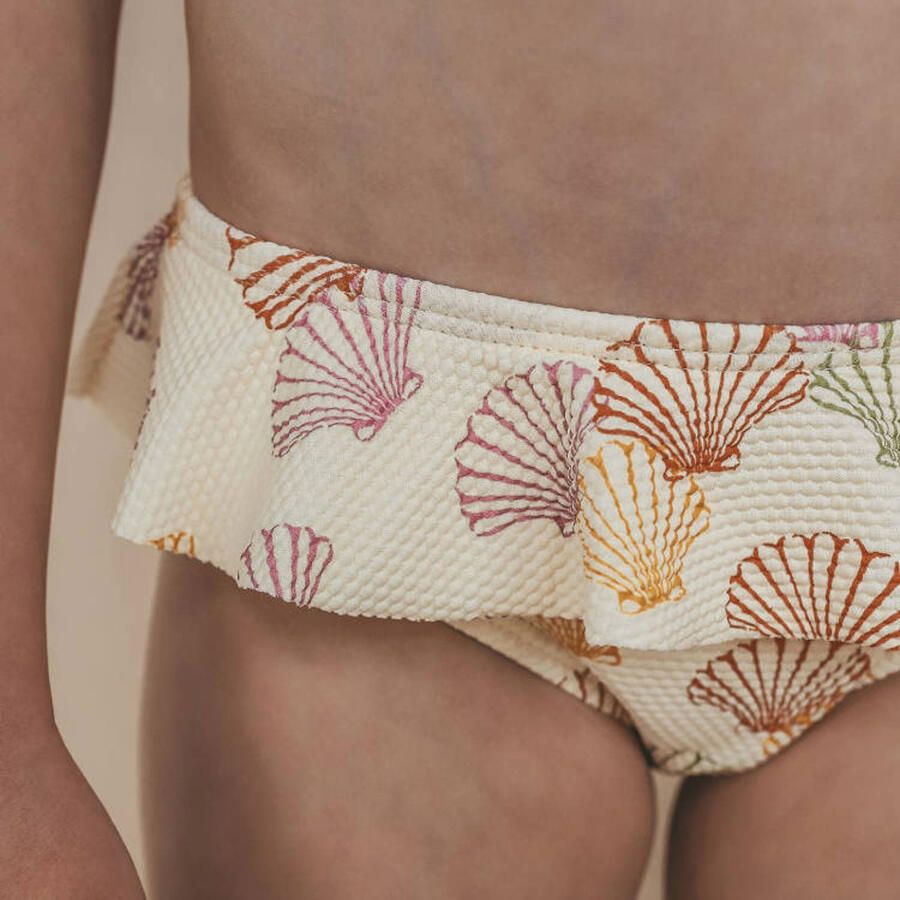 SALTED STORIES Meisjes Zwemkleding Shells Bikini Ecru - Foto 5