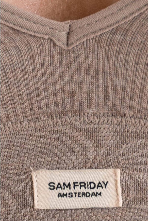 Sam Friday niet-voorgevormde bralette Fay taupe - Foto 3