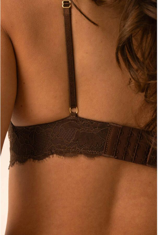 Sam Friday Penelope niet-voorgevormde bralette donkerbruin - Foto 2