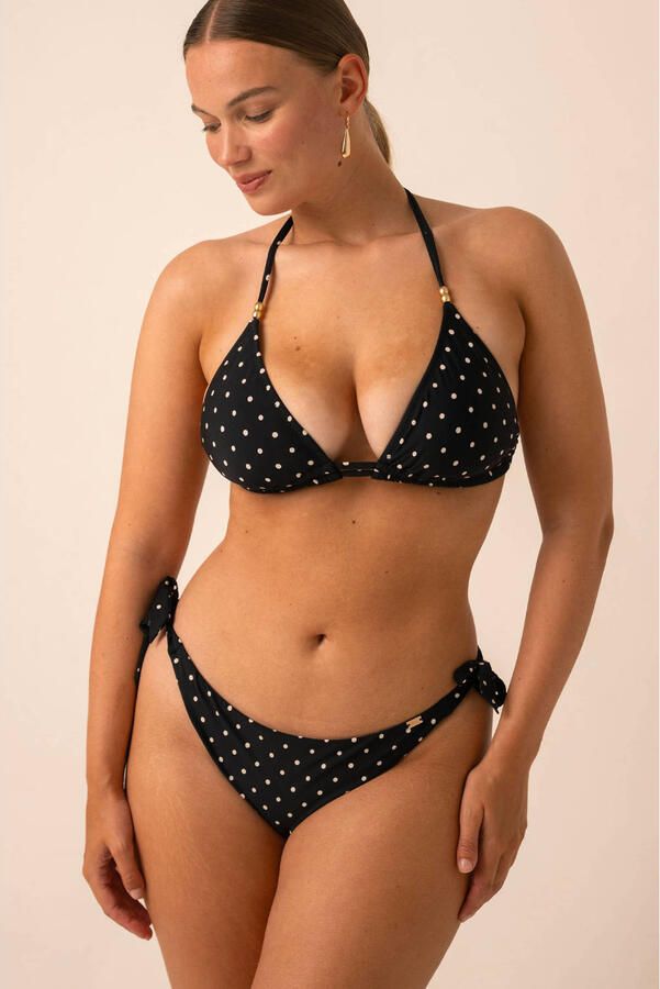 Sam Friday Ipanema brazilian strik bikinibroekje zwart wit