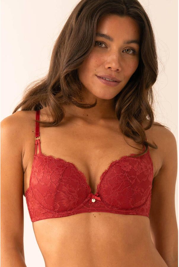 Sam Friday Zara voorgevormde beugel-bh rood
