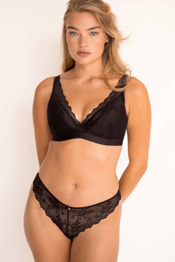 Sam Friday voorgevormde bralette Ivy zwart