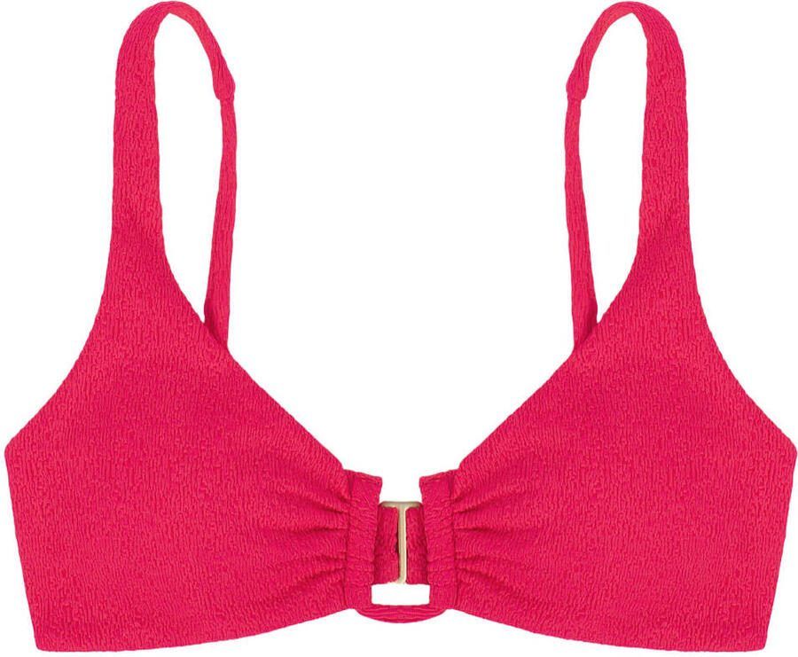 Sam Friday voorgevormde push-up bikinitop Swash koraalrood