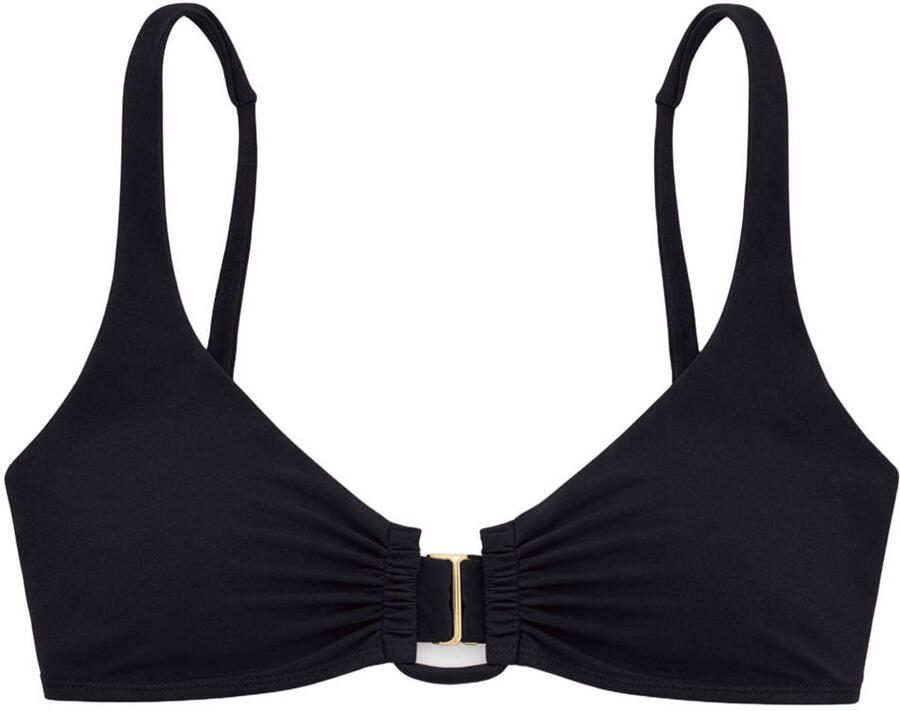 Sam Friday voorgevormde push-up bikinitop Swash zwart