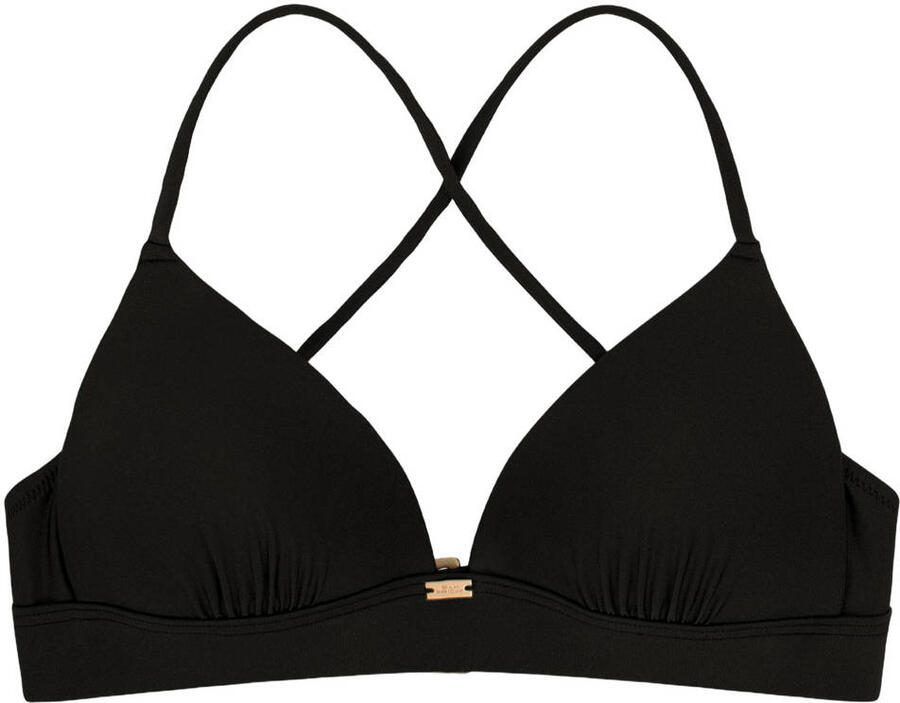 Sam Friday voorgevormde triangel bikinitop Drift zwart