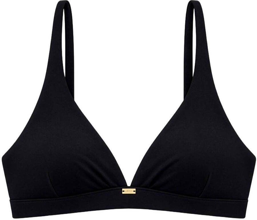 Sam Friday voorgevormde triangel bikinitop Flood zwart