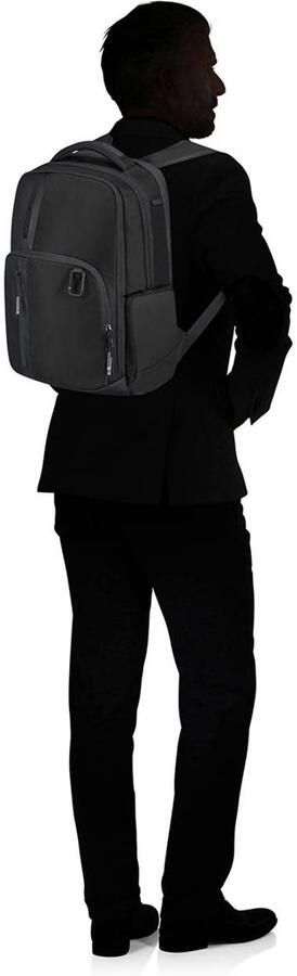 Samsonite 14.1 inch laptop rugzak BIZ2GO zwart - Foto 3