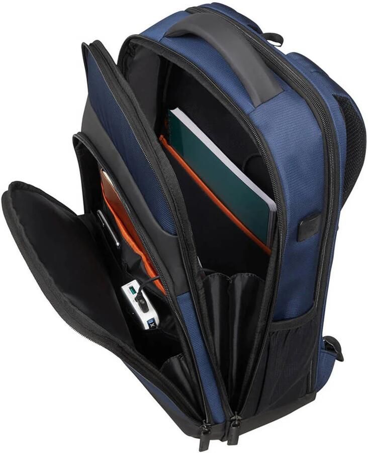 Samsonite 14.1 inch laptop rugzak Mysight donkerblauw - Foto 2