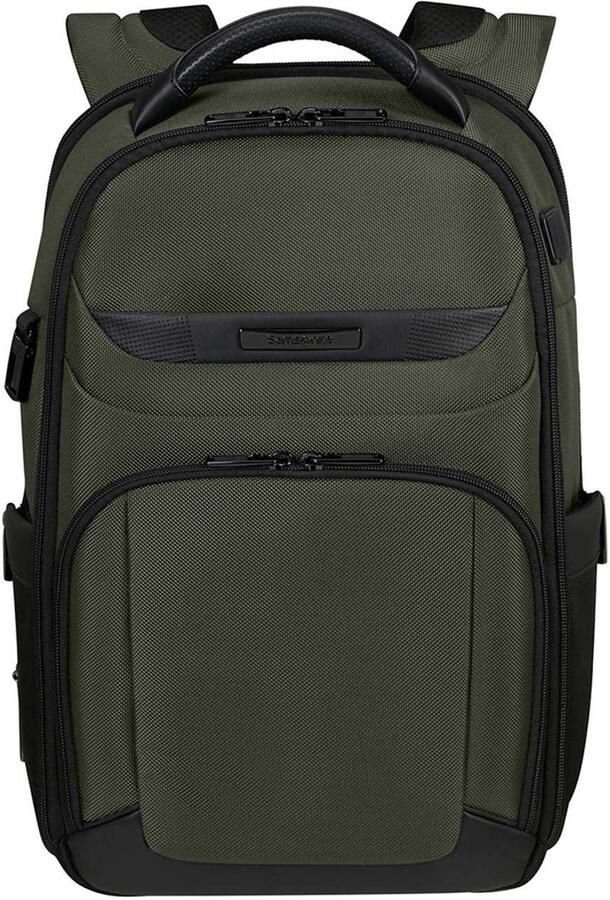Samsonite Groene Bucket Bag & Rugzak Pro-DLX 6 Green Heren