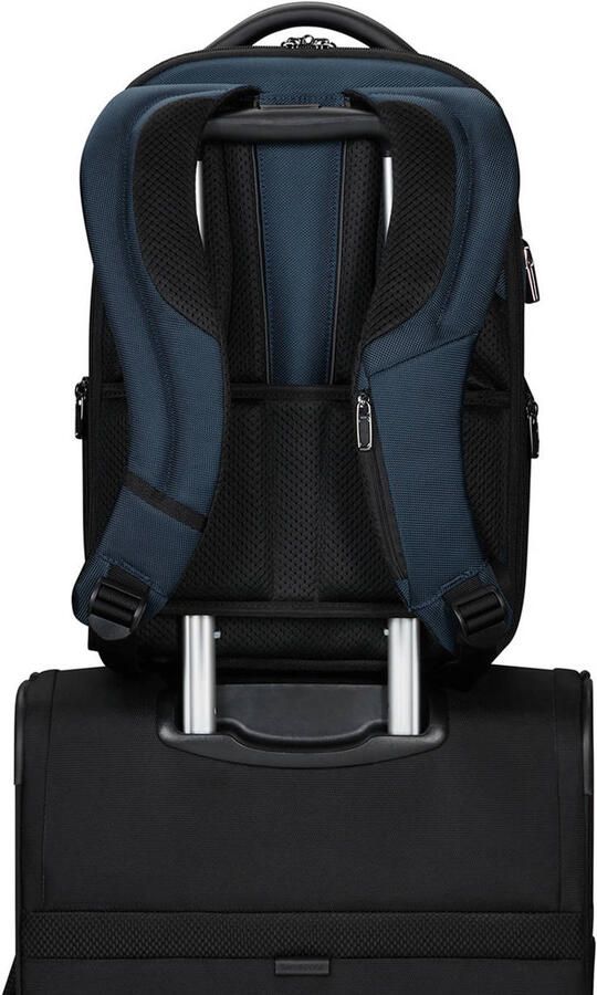 Samsonite 14.1 inch laptop rugzak Pro-DLX 6 donkerblauw - Foto 2