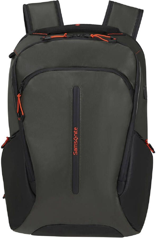 Samsonite 15.6 inch laptop rugzak Ecodiver M USB kaki