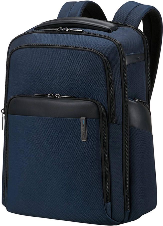 Samsonite Blauwe rugzak met gerecycled PET-stof Blue Unisex