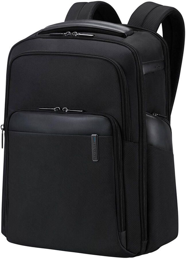 Samsonite Zwarte rugzak met gerecycled PET-stof Black Unisex