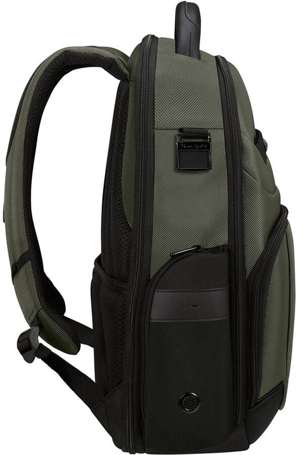 Samsonite 15.6 inch laptop rugzak Pro-DLX Slim kaki