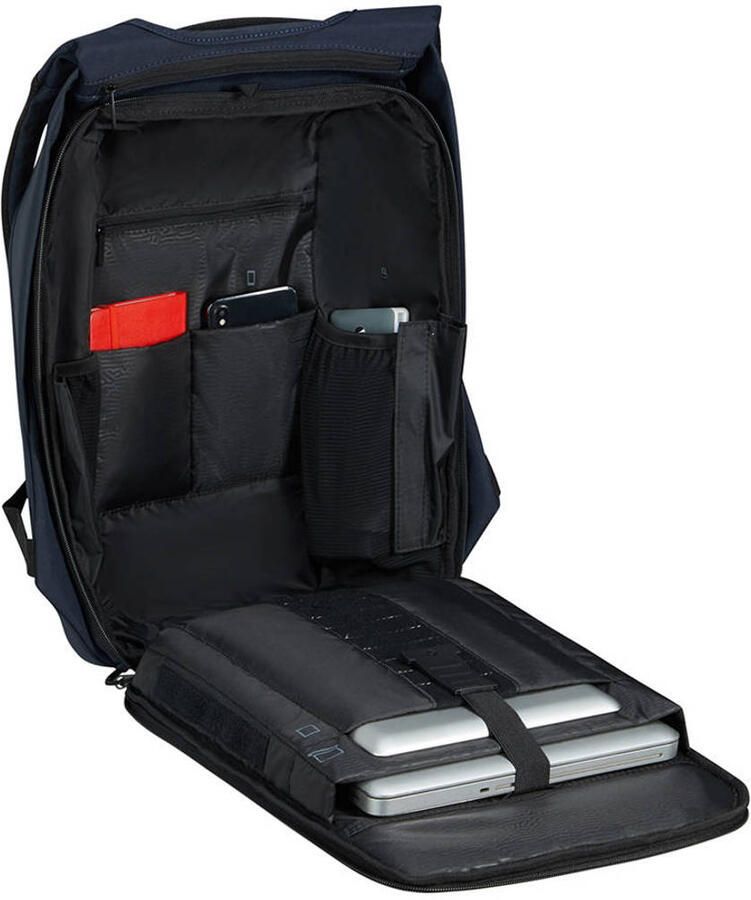 Samsonite 15.6 inch laptop rugzak Securipak 2.0 donkerblauw - Foto 2