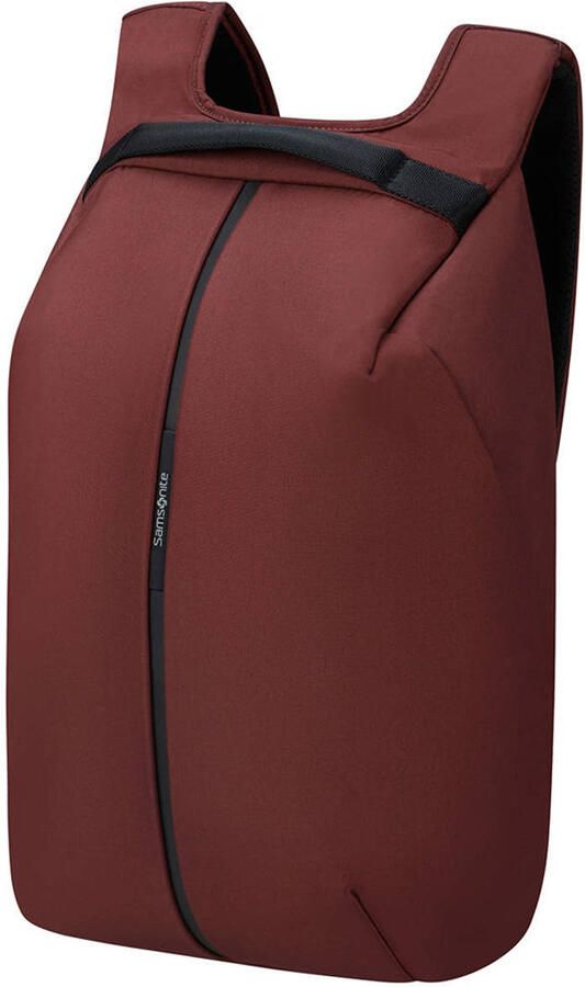 Samsonite 15.6 inch laptop rugzak Securipak 2.0 donkerrood - Foto 3
