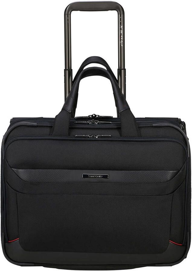 Samsonite 15.6 inch laptoptas Pro-DLX 6 Rolling Tote zwart