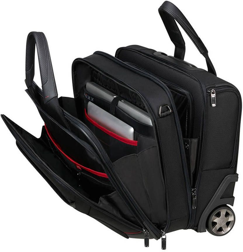 Samsonite 15.6 inch laptoptas Pro-DLX 6 Rolling Tote zwart - Foto 3