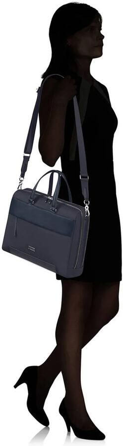 Samsonite 15.6 inch laptoptas Zalia 3.0 donkerblauw - Foto 3
