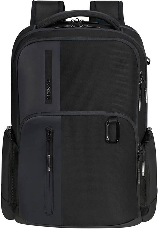 Samsonite Urban Commuter Rugzak met Reflecterende Details Black Unisex