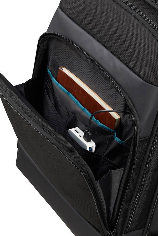 Samsonite 17.3 inch laptop rugzak Mysight Wheels zwart - Foto 3