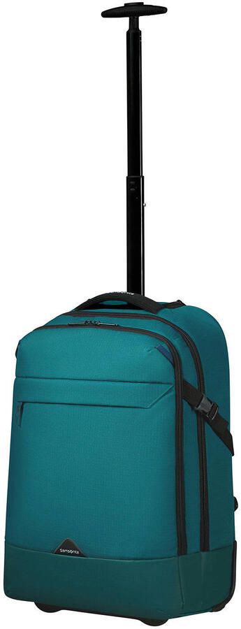 Samsonite 17.3 inch laptop rugzak trolley petrol - Foto 3