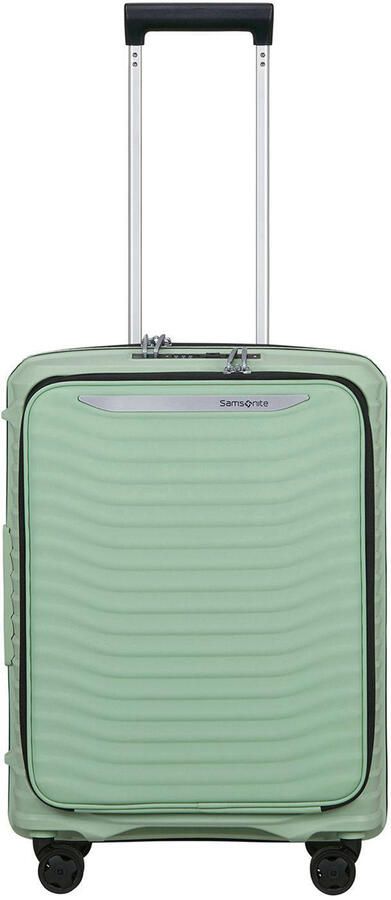 Samsonite trolley Upscape Easy Access 55 cm. Expandable mintgroen
