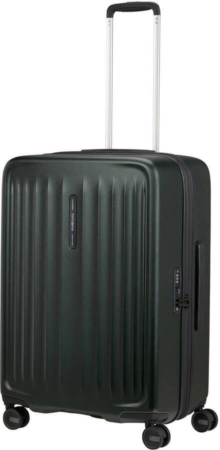 Samsonite trolley Fyrm 67 cm. Expandable donkergroen - Foto 3