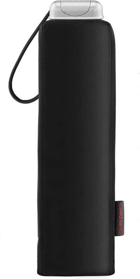 Samsonite paraply Alu Drop 3 Sect. ual Flat zwart - Foto 3